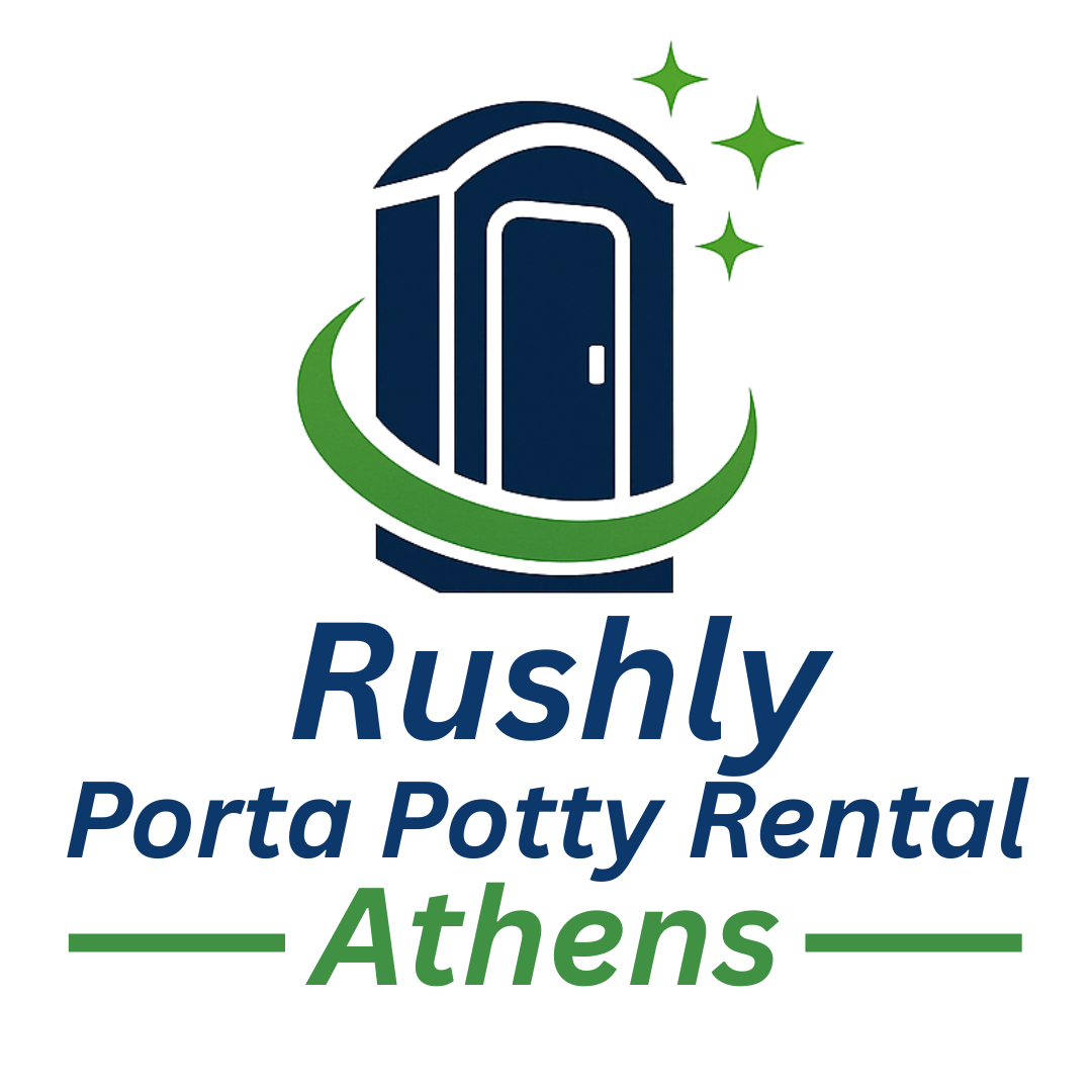 Rushly Porta Potty Rental Athens Logo